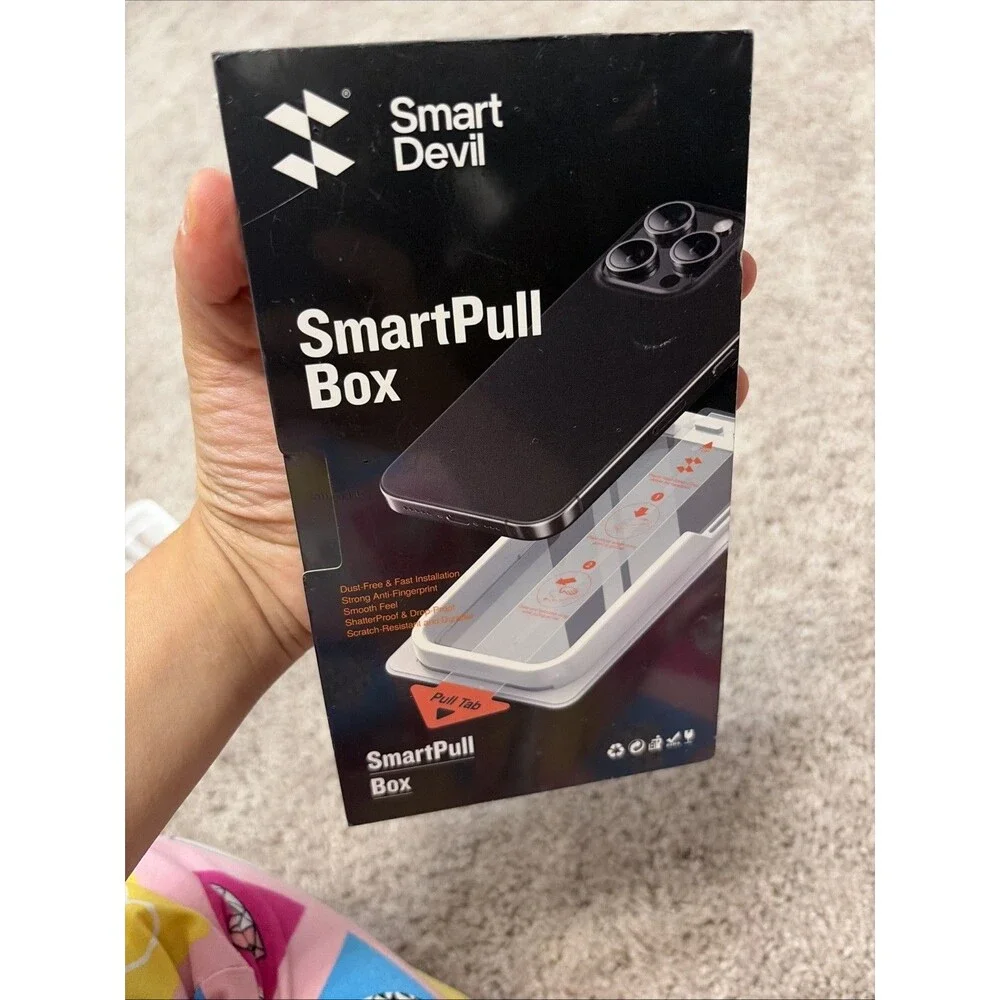 Smart Devil Smart Pull Box Screen Protector For Iphone 13 Pro Max/ 14 Plus